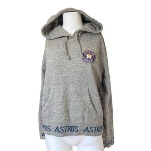 Tailgate Houston Astros Gray Hoodie Pullover Sweater Adult Size Small S